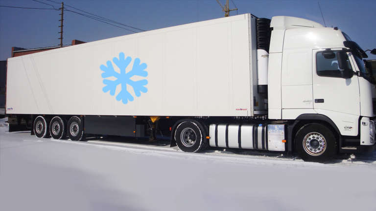 Сборные грузы по России рефрижератором